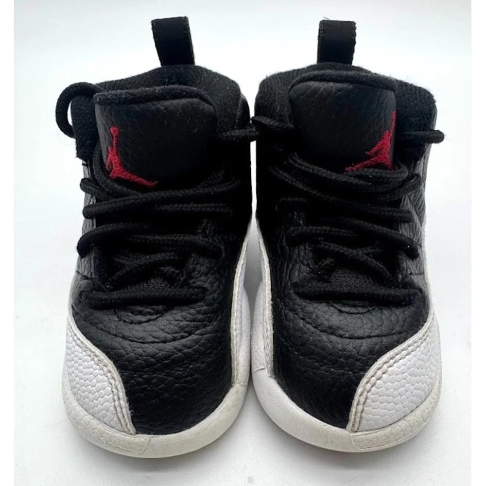 Nike Air Jordan 12 Retro TD Black White Cherry Toddler US 6C 850000-006